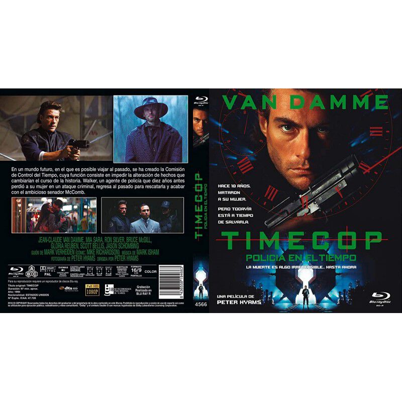 Timecop, Polic&iacute;a En El Tiempo 1994 Bdr image number null