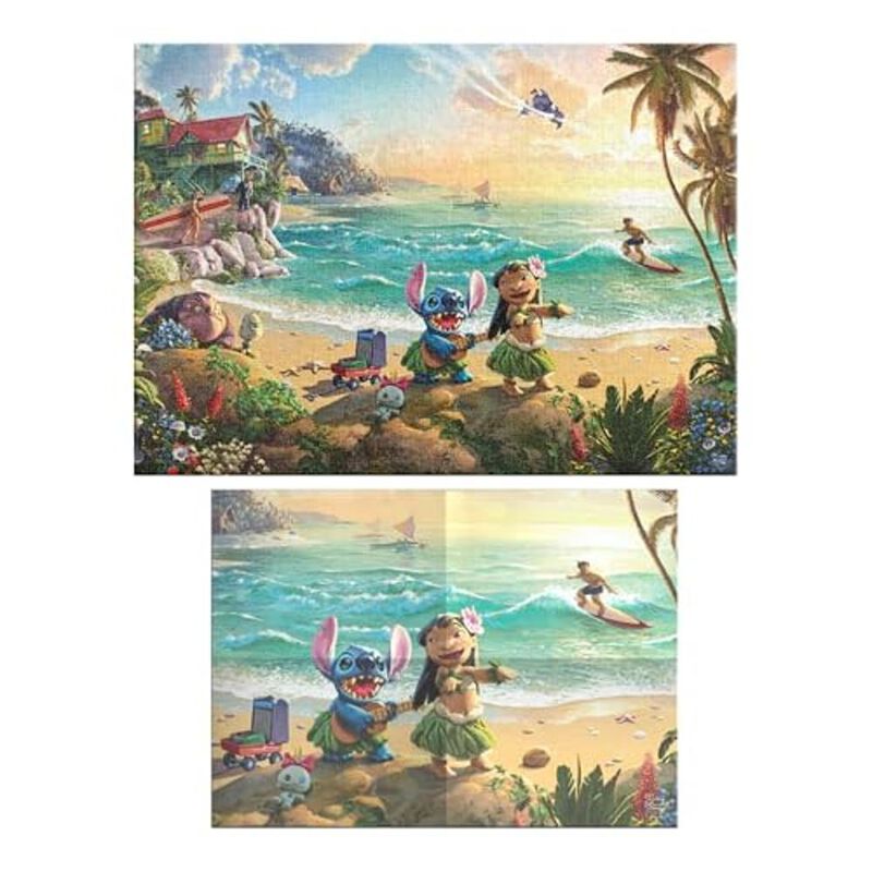Rompecabezas Lilo Y Stitch De Thomas Kinkade 10... image number null