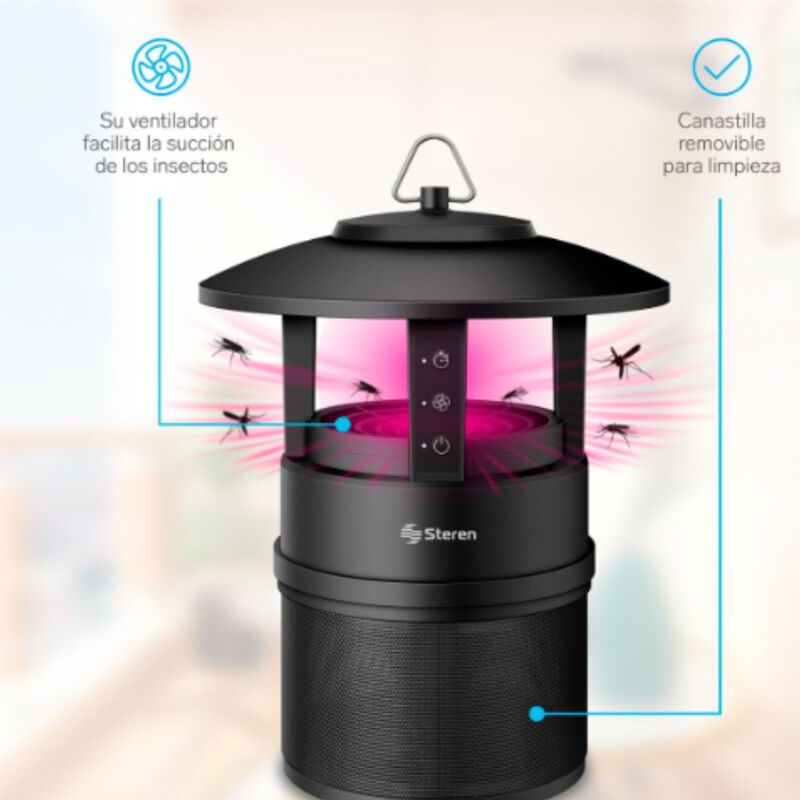 Exterminador de insectos voladores con ventilad... image number null