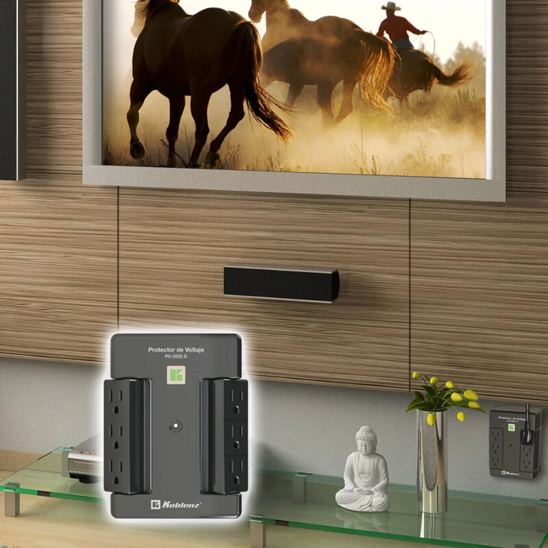 Protector de Voltaje KOBLENZ 2000 W 6 Contactos... image number null