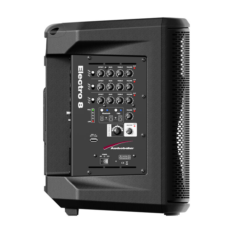 Bocina amplificada profesional 8" 320w Audiobah... image number null