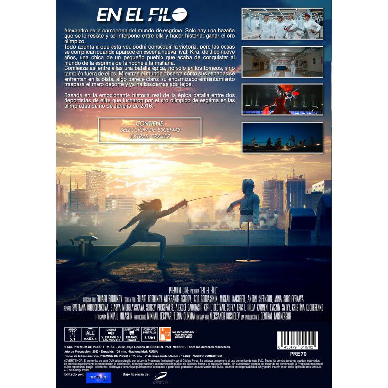 En El Filo Dvd 2020 Na Ostrie [dvd] image number null