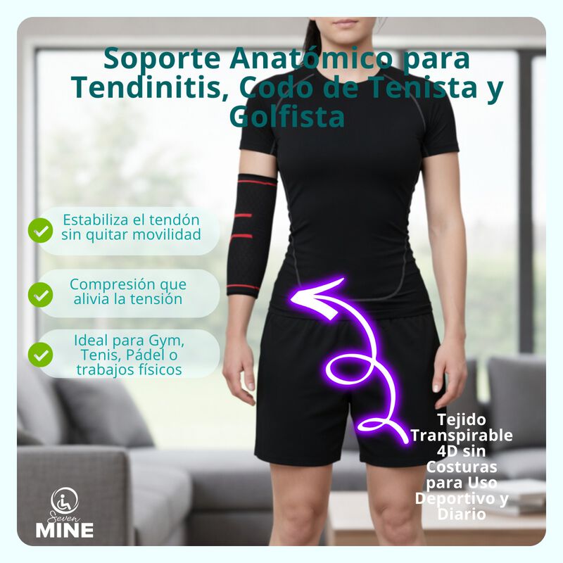 Codera Deportiva Compresi&oacute;n 4D Epicondilitis So... image number null