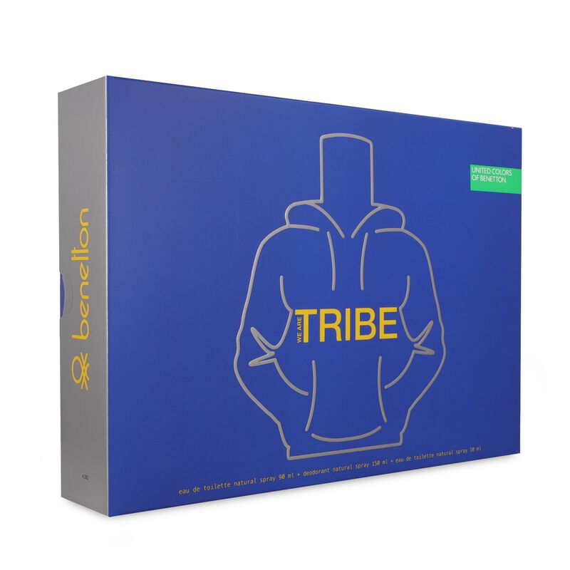 Set Benetton We Are Tribe 3pzs, fragancia 90ml ... image number null