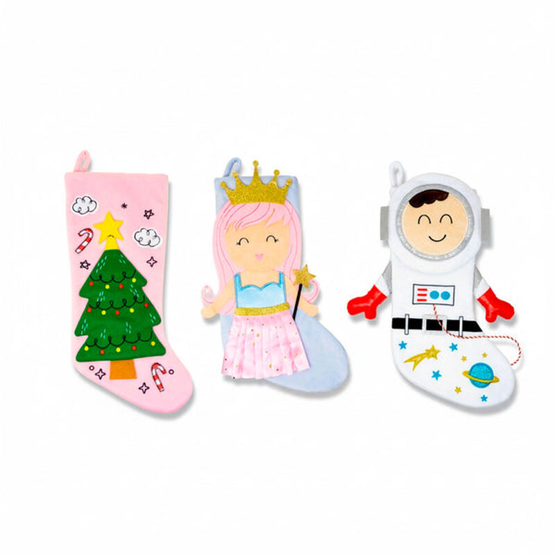 Set de 3 Botas Navide&ntilde;as Kids image number null