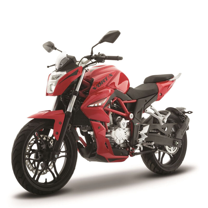 Motocicleta Italika Vort-X 300 Roja con Negro image number null