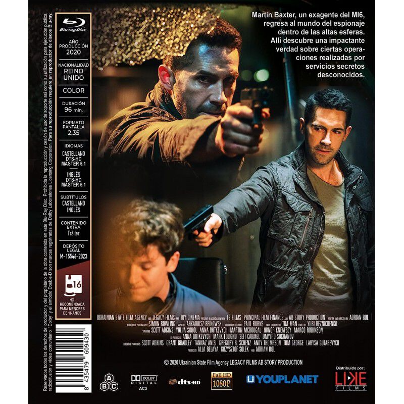 El Legado De Las Mentiras [blu-ray] (2020) Lega... image number null