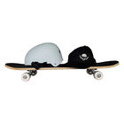 Combo de patineta profesional + casco + gorra