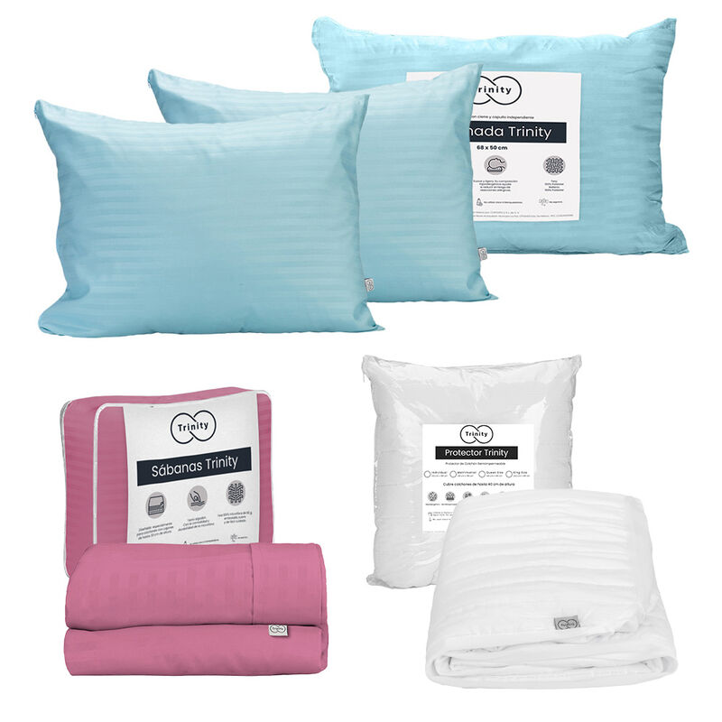 Protector de Colch&oacute;n Impermeable Queen Size Tri... image number null