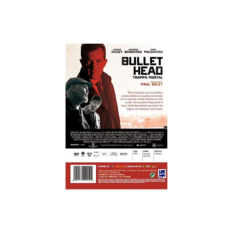Bullet Head: Trampa Mortal - Dvd image number null