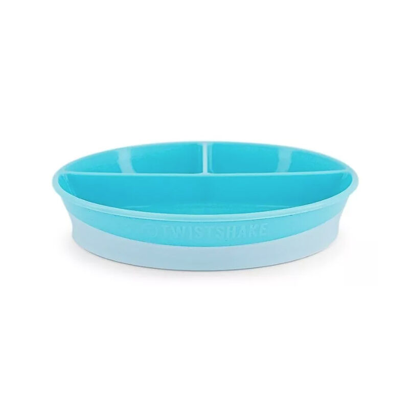 Plato Dividido 6+m Twistshake Azul Pastel image number null