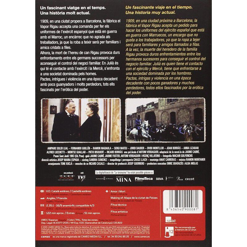 La Telara&ntilde;a [DVD] (1990) La Telara&ntilde;a image number null