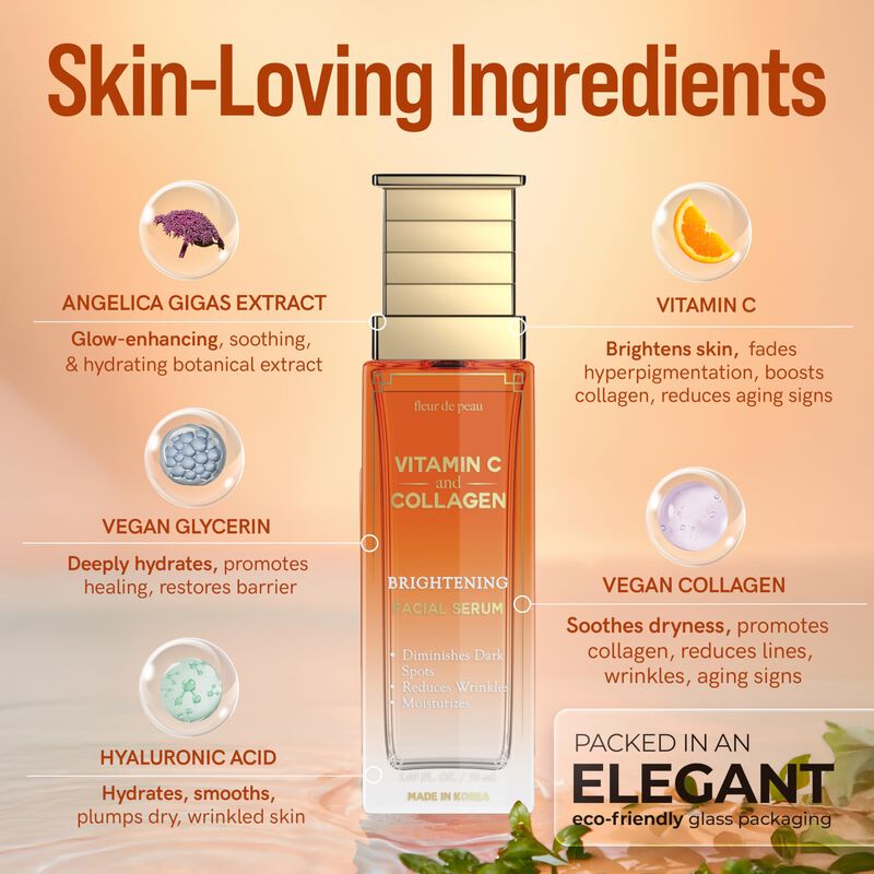 Suero Facial Fleur De Peau Vitamina C y Col&aacute;gen... image number null