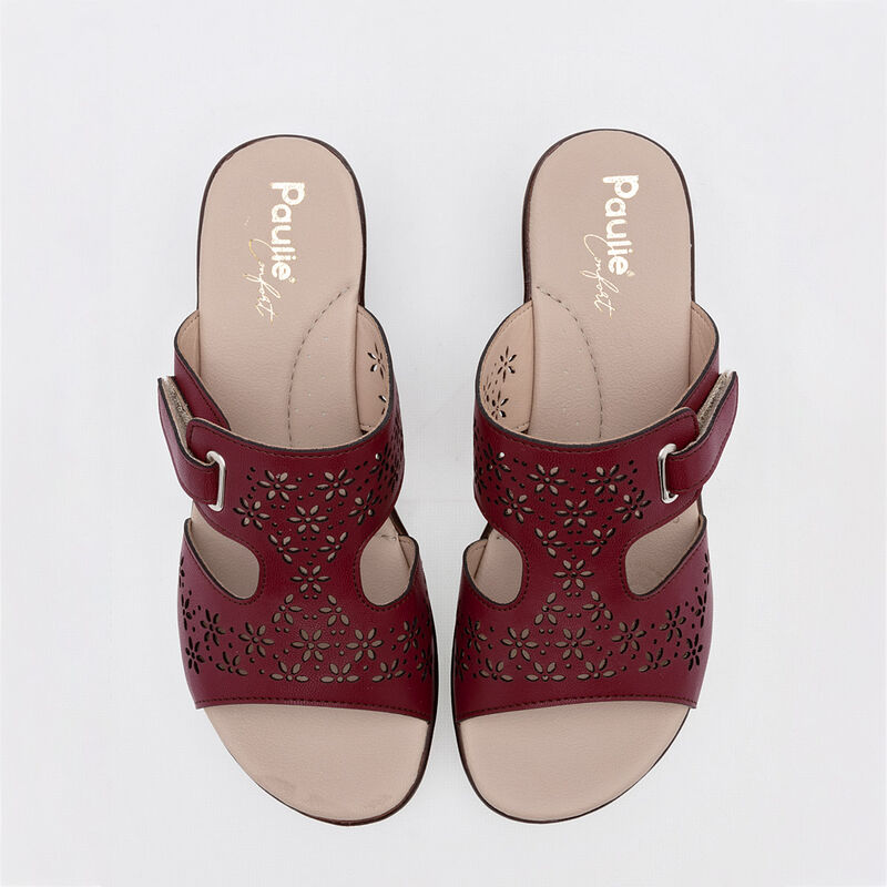 Paulie Sandalia para mujer vino image number null