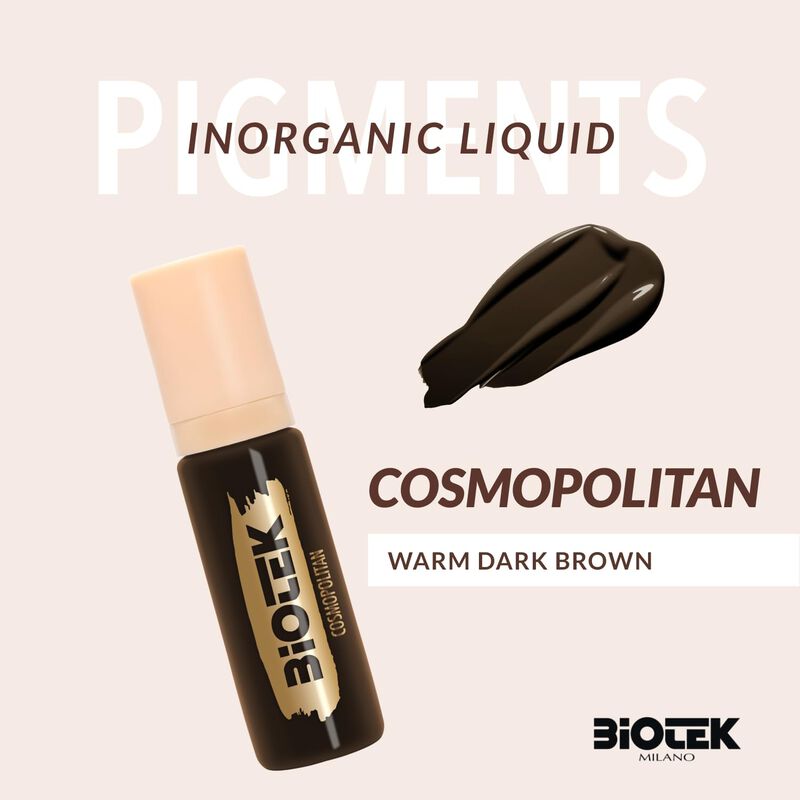 Color De Cejas Biotek Cosmopolitan 15 ml Marr&oacute;n... image number null