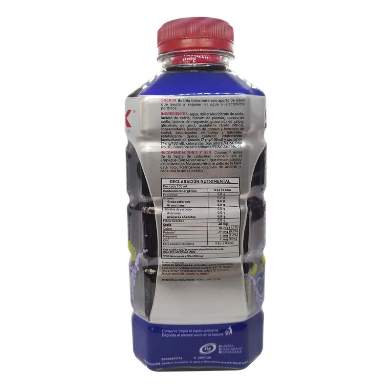 Suerox Uva - 630 Ml image number null
