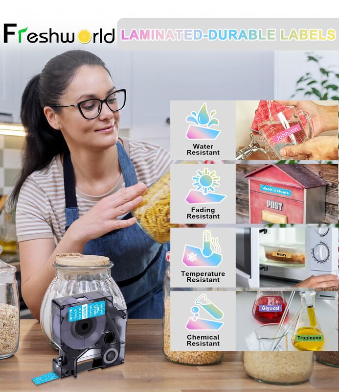 Recambios De Cinta De Etiquetas Freshworld 12 m... image number null