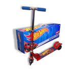 Scooter Hot Wheels Plegable 3 Ruedas Con Luz Patin Infantil