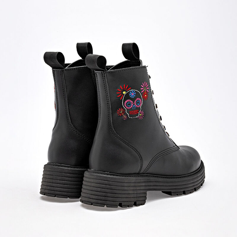 Mora Tierra Bot&iacute;n para mujer negro image number null