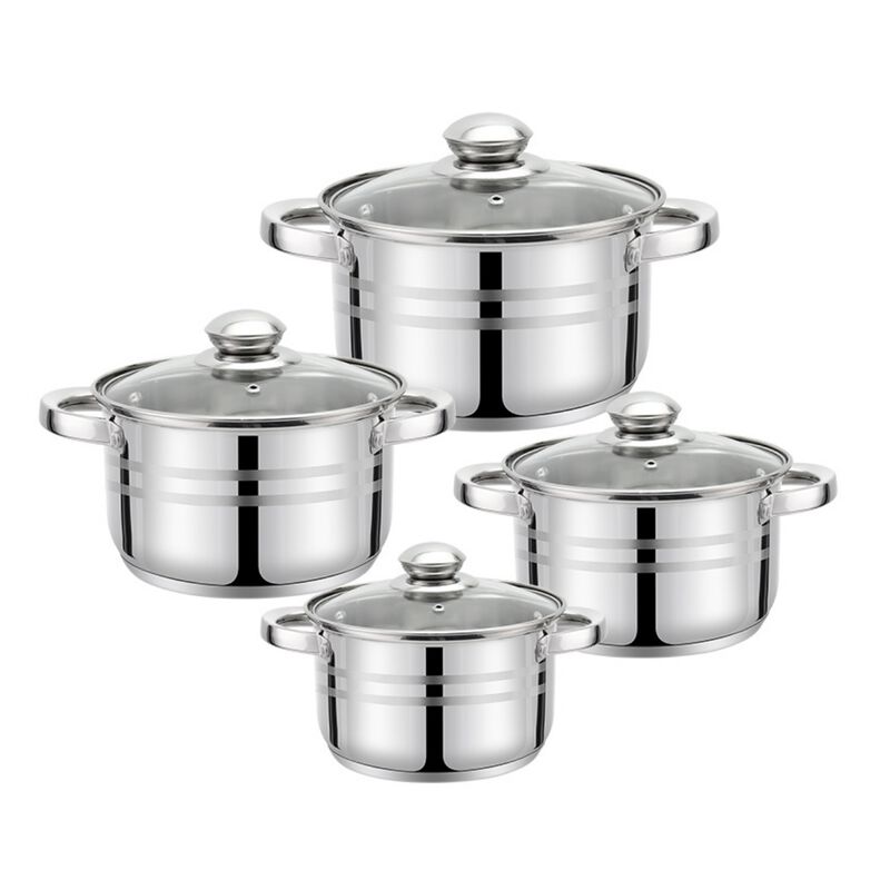 Juego De Bater&iacute;a De Cocina De Acero Inoxidable ... image number null