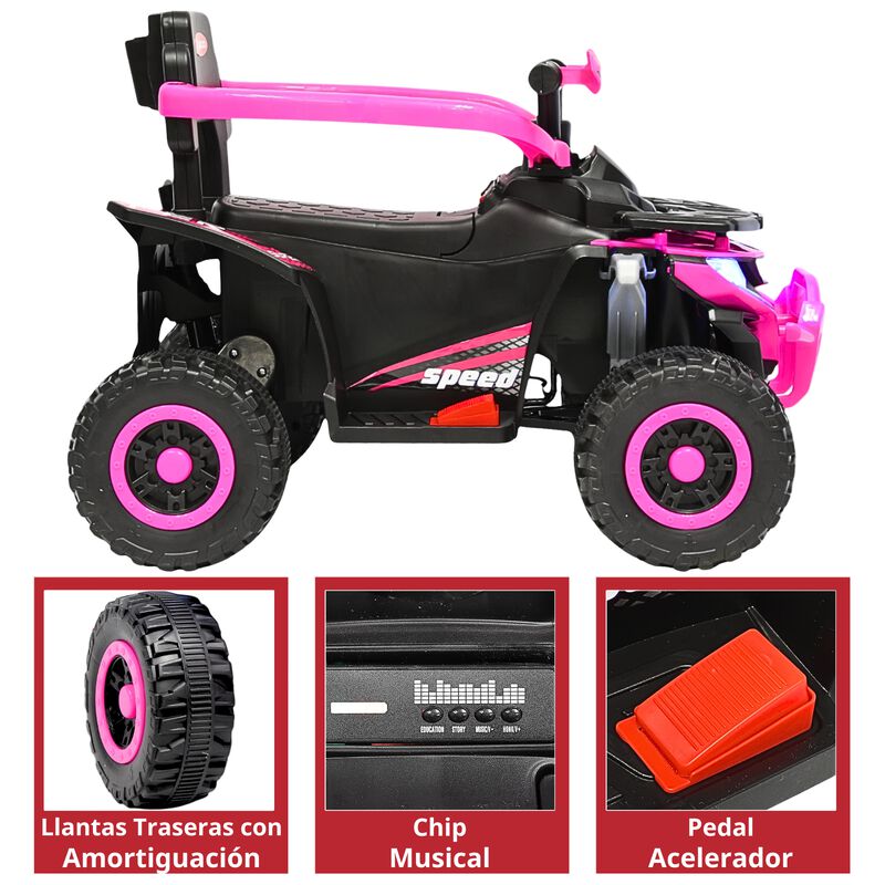 Montable Electrico para Ni&ntilde;os H&iacute;brido 4x4 con B... image number null