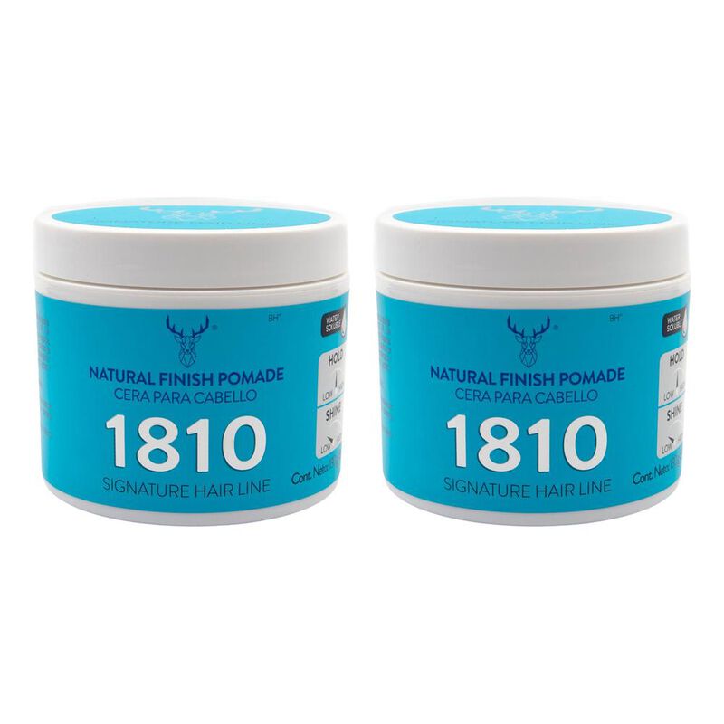 Kit X 2 Natural Finish Cera 1810 Para Cabello F... image number null