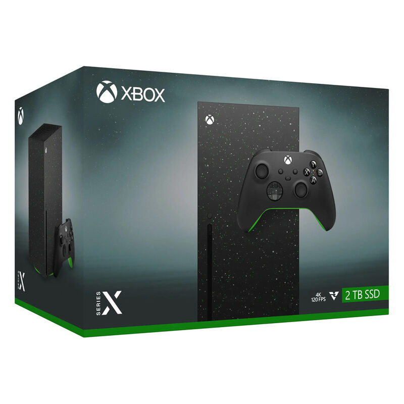 Consola Microsoft Xbox Serie X 2Tb Galaxy Negro image number null