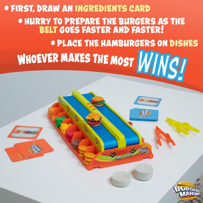 Juego Fotorama Burger Mania Sizzling Build-a-bu... image number null
