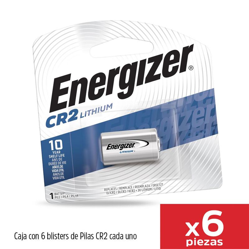 Pila Botón Energizer Cr2 Blister 6 Unidades image number null