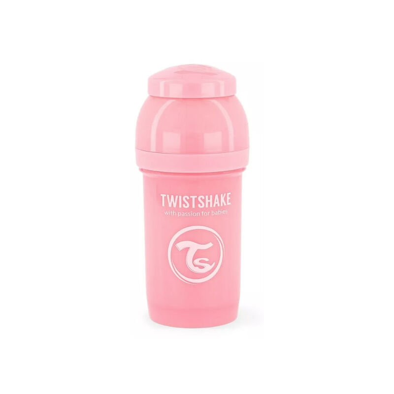 Biber&oacute;n Twistshake Anti Colic 6oz Rosa Pastel image number null