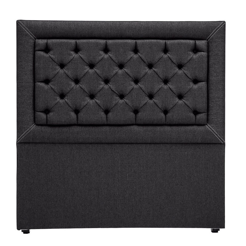 Cabecera Individual Dicasa Mary Gris Carbon image number null