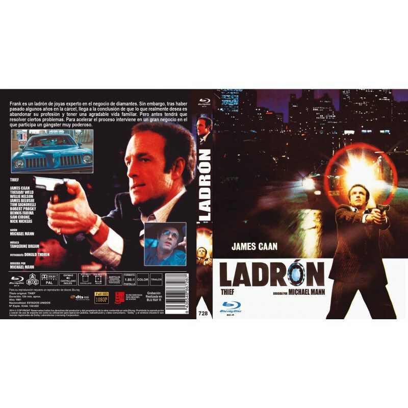 Ladr&oacute;n 1981 Bdr Thief (violent Streets) image number null