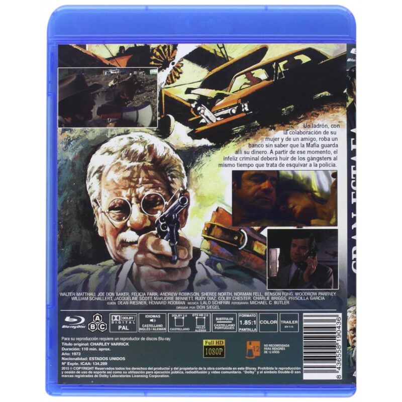 La Gran Estafa [blu-rayr] 1973 Charley Varrick image number null