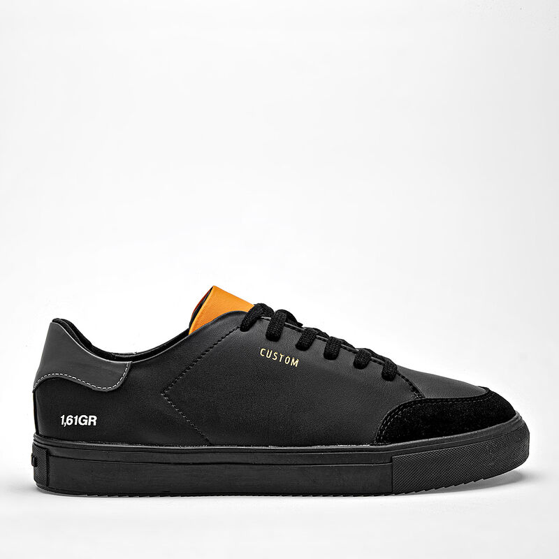 Negro Total tenis para hombre negro gris cod 14... image number null