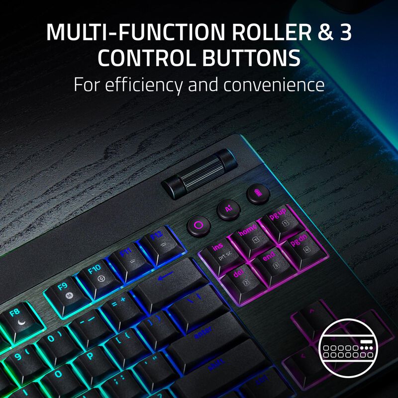 Teclado Razer Blackwidow V4 De Perfil Bajo Tkl ... image number null