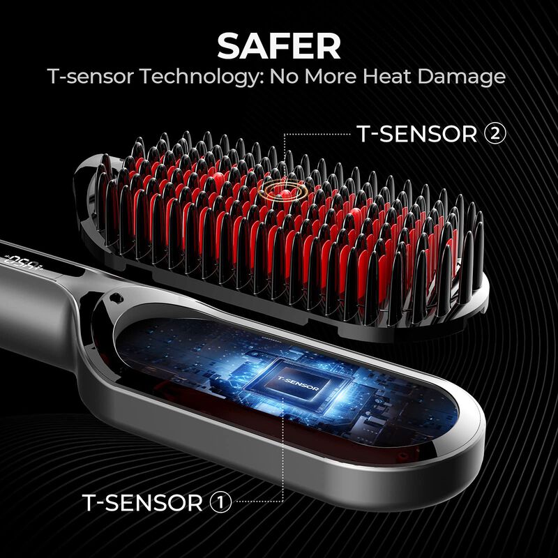 Cepillo Alisador De Pelo Tymo Ionic Plus 16 Tem... image number null
