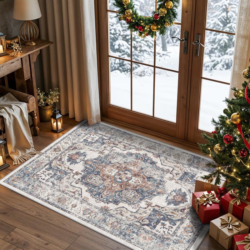 Alfombra Hy Hao Yun Lai 91x122 cm Lavable Color... image number null