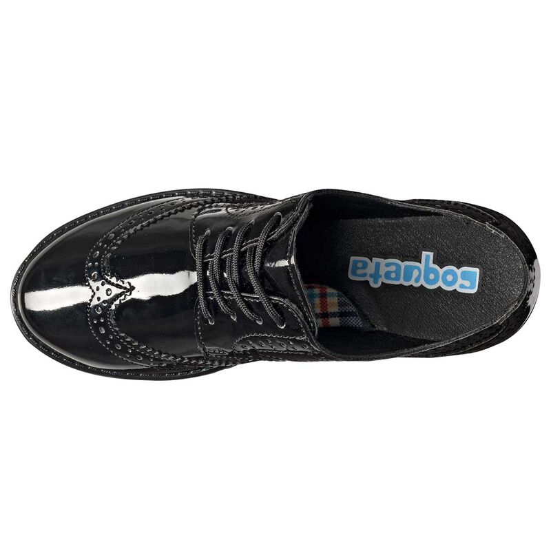 Coqueta Zapato Escolar Para Mujer Negro Charol ... image number null