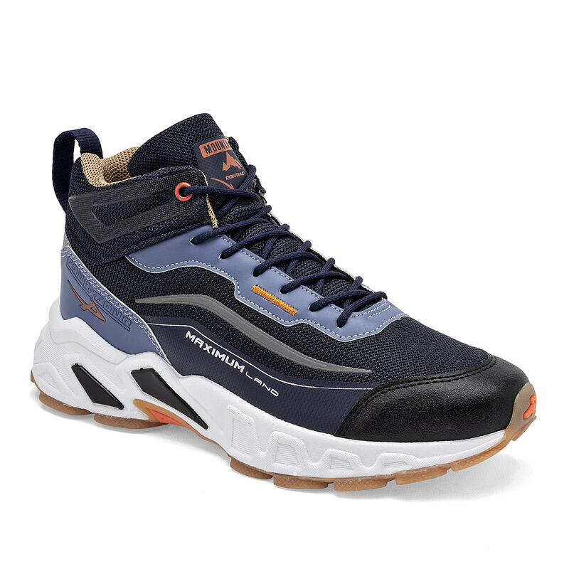Pontiac Zapato hiking para hombre marino azul image number null