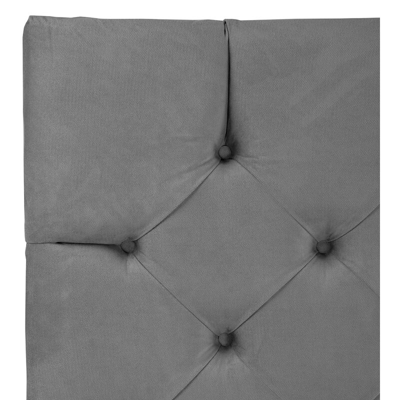 Cabecera Matrimonial Dicasa Capri Gris image number null