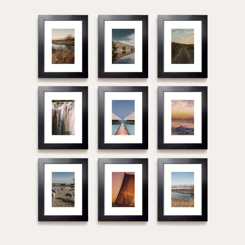 Marco De Fotos Lavie Home 20x25 Cm Negro 1 Unid... image number null