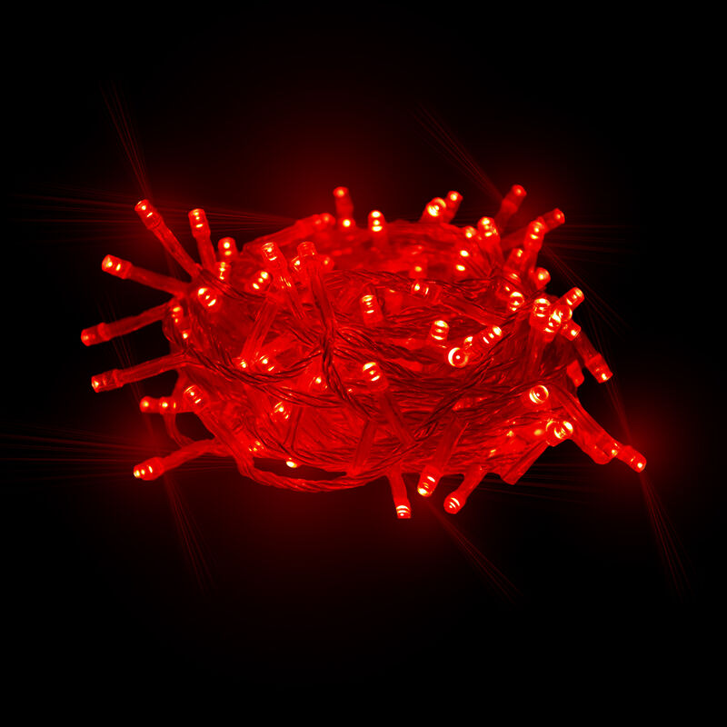 Luces LED Roja 300 Led, Cable Rojo Funciones 14... image number null