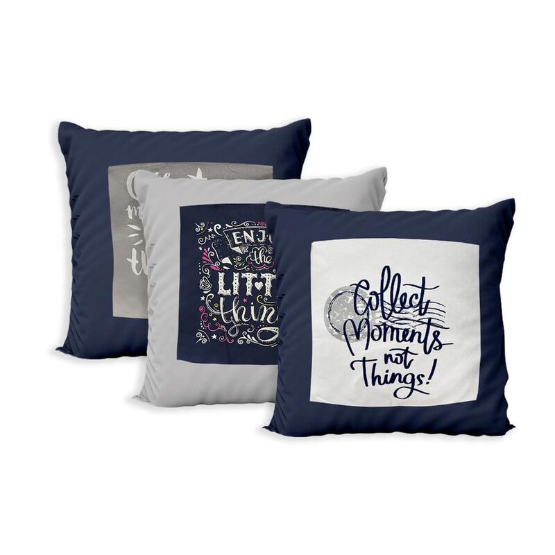 Set Coj&iacute;n Decorativo Patch Polo One 100% Poli&eacute;s... image number null