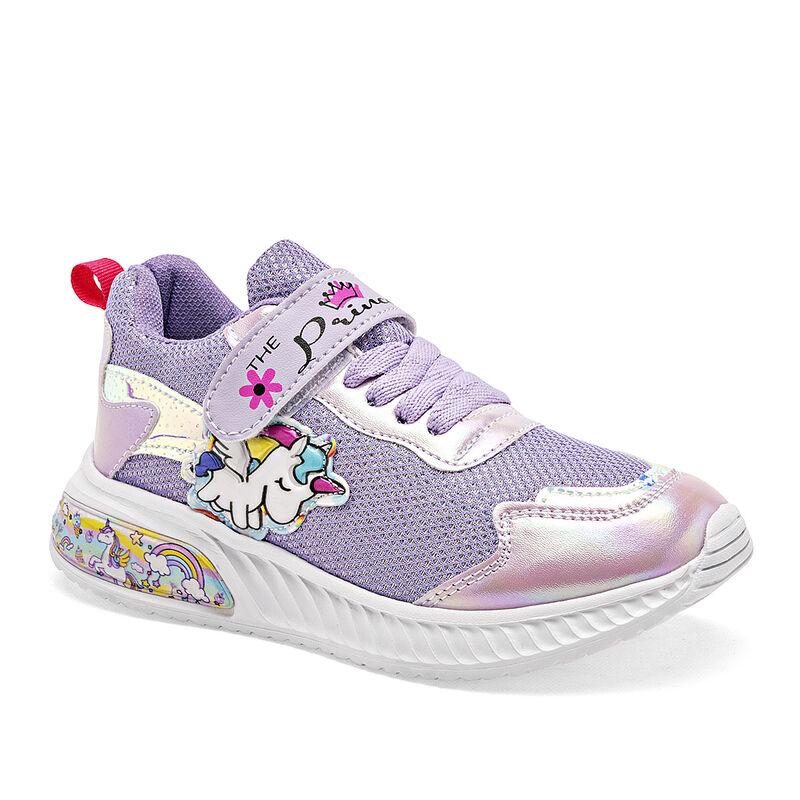 Celex Tenis urbano para ni&ntilde;a. Lila multicolor image number null