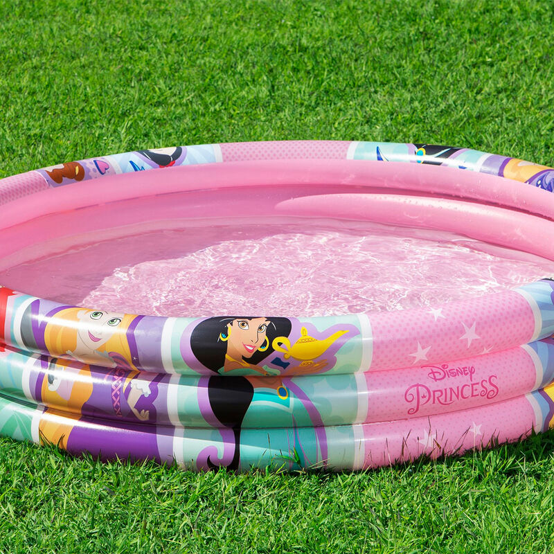 Alberca Inflable Redonda Disney Princesas Rosa ... image number null