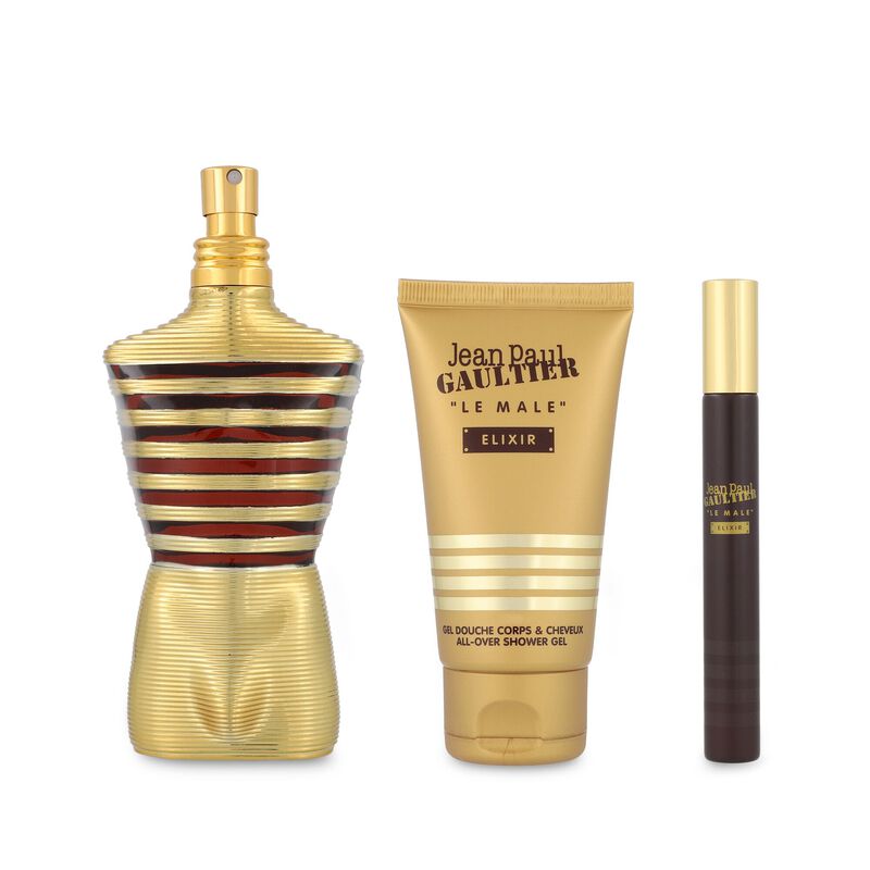 Set Jean Paul Gaultier Le Male Elixir 3Pzs 125M... image number null