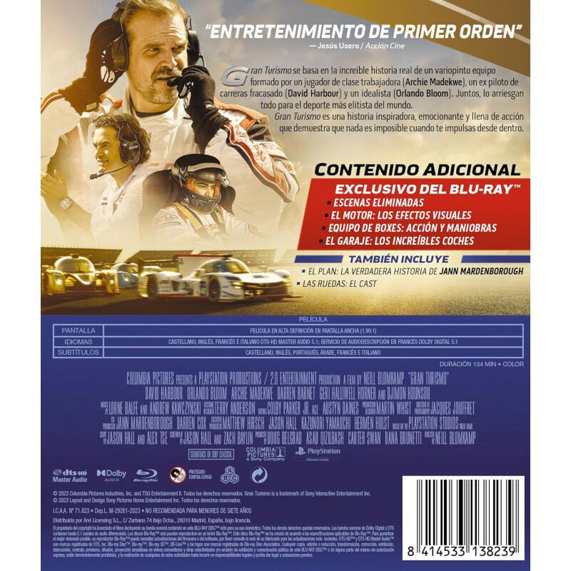 Gran Turismo (blu-ray) [blu-ray] image number null