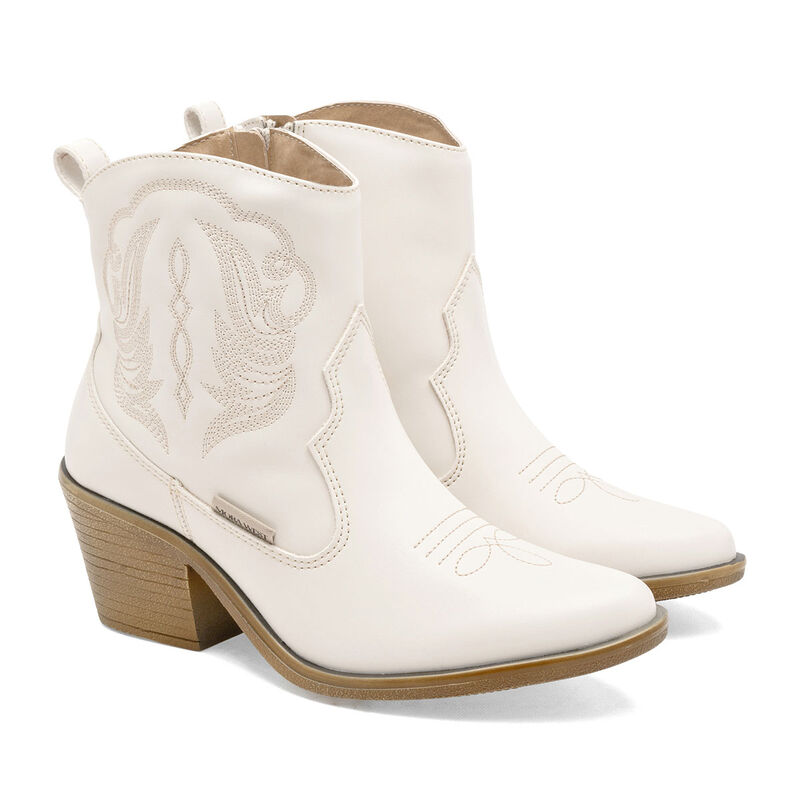 Mora West Bot&iacute;n Beige Para Mujer 147435ce image number null