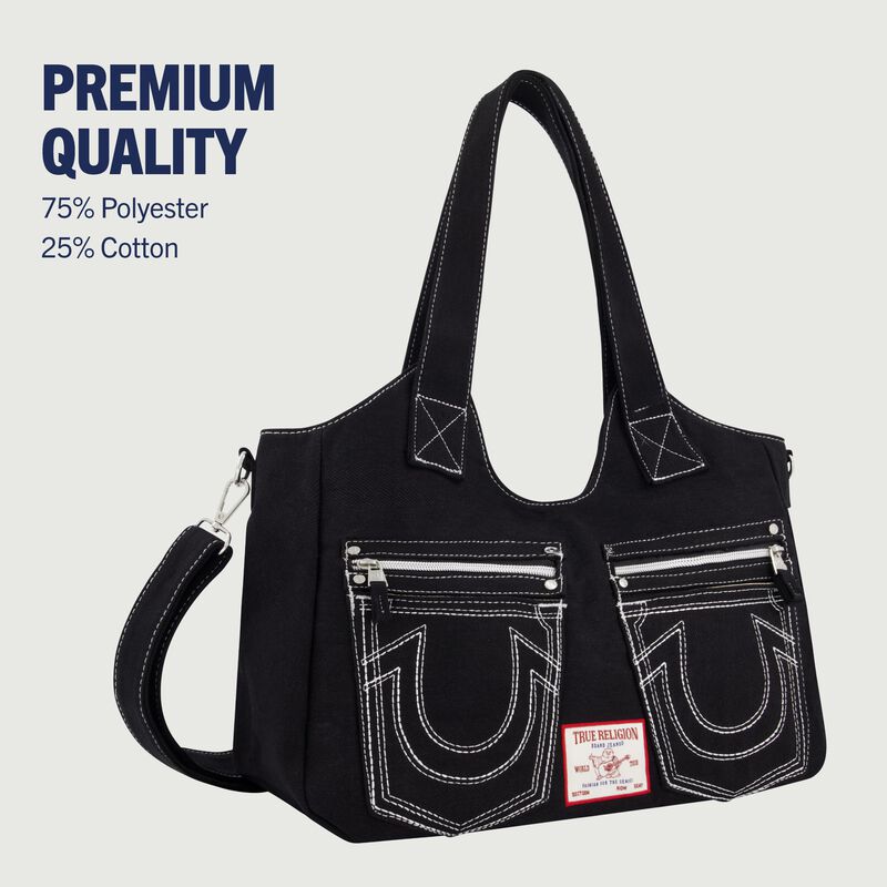 Bolso Tipo Cartera True Religion Para Mujer, Po... image number null