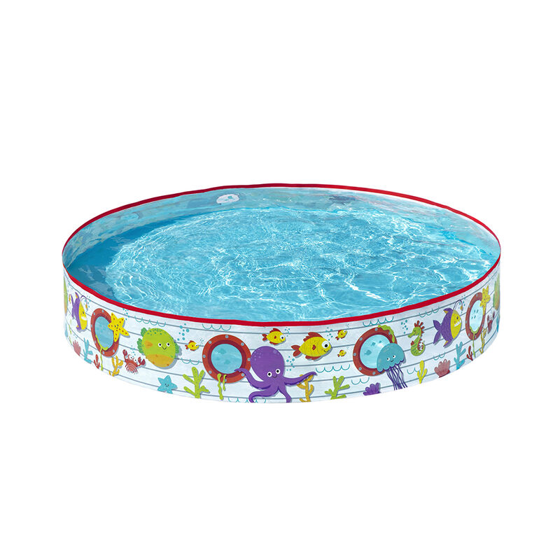Alberca Circular R&iacute;gida Infantil Peces Y Pulpos... image number null